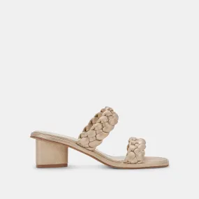 RONIN Sandals Light Gold Stella | Light Gold Braided Sandals– Dolce Vita 6712986599490