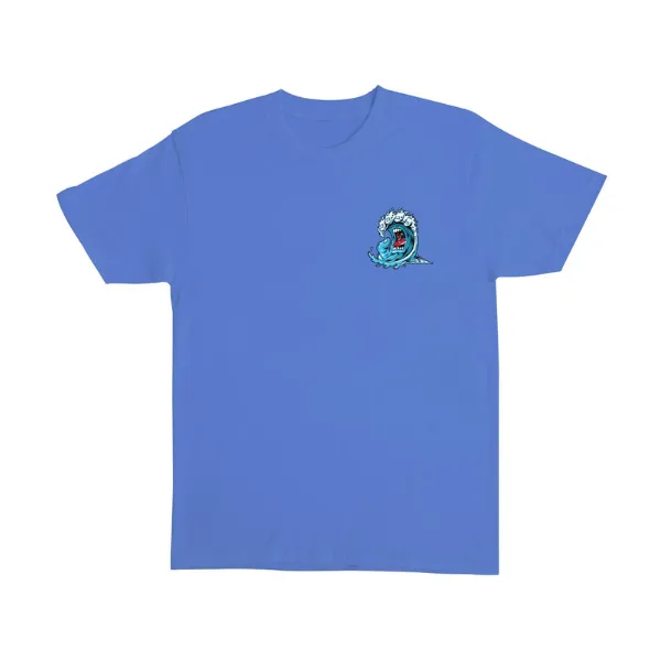 Santa Cruz Screaming Wave T-Shirt - Ultramarine