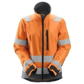 Snickers 1237 AllroundWork, Women's High-Vis Softshell Jacket, Class 2/3 