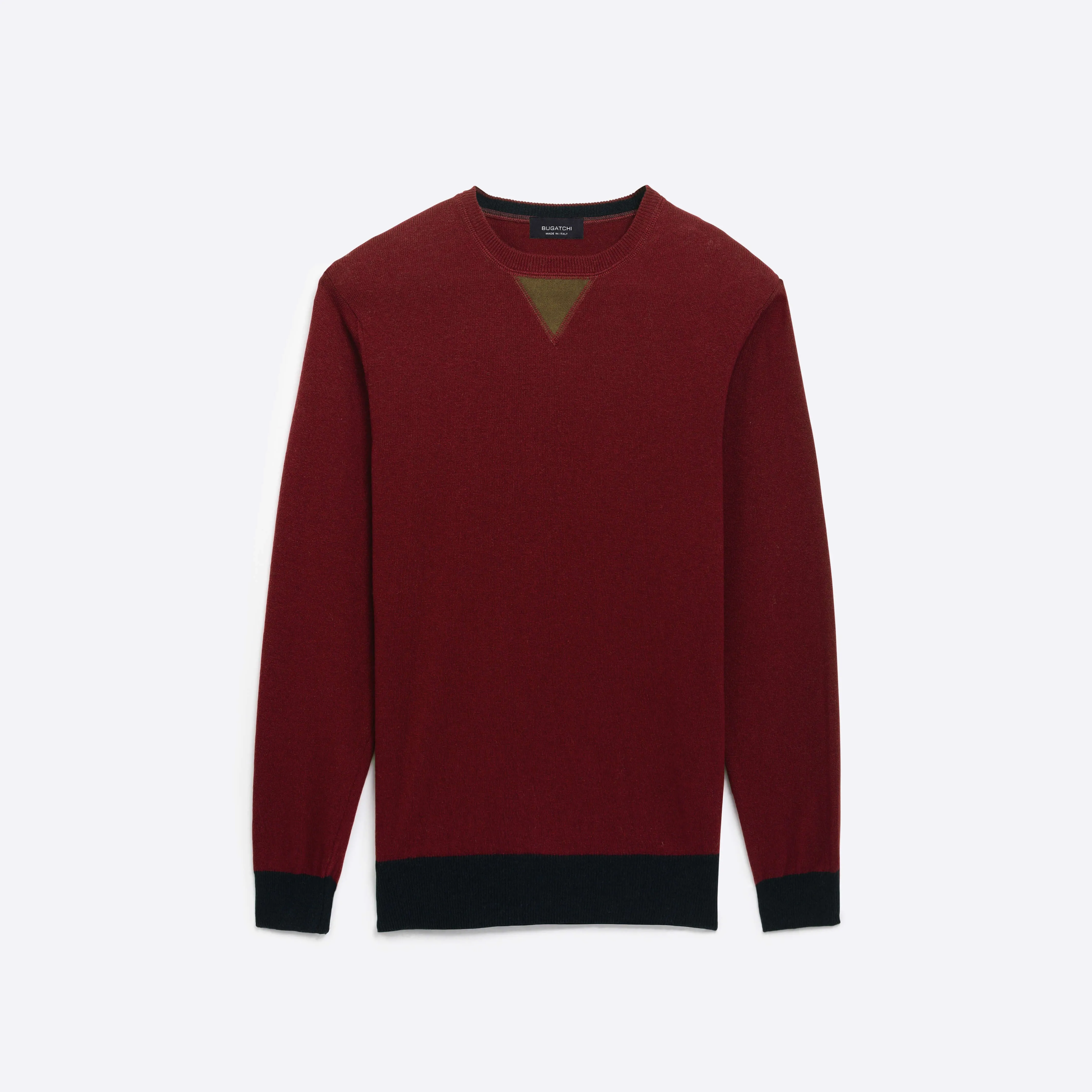 Solid Crew Neck Sweater