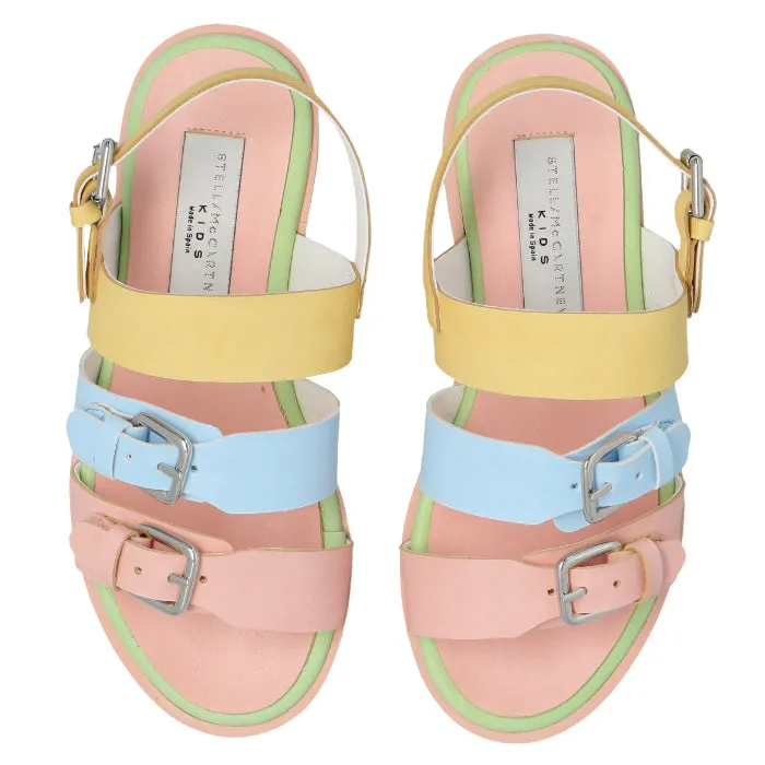 Stella McCartney Child Pastel Sandals Multicolour