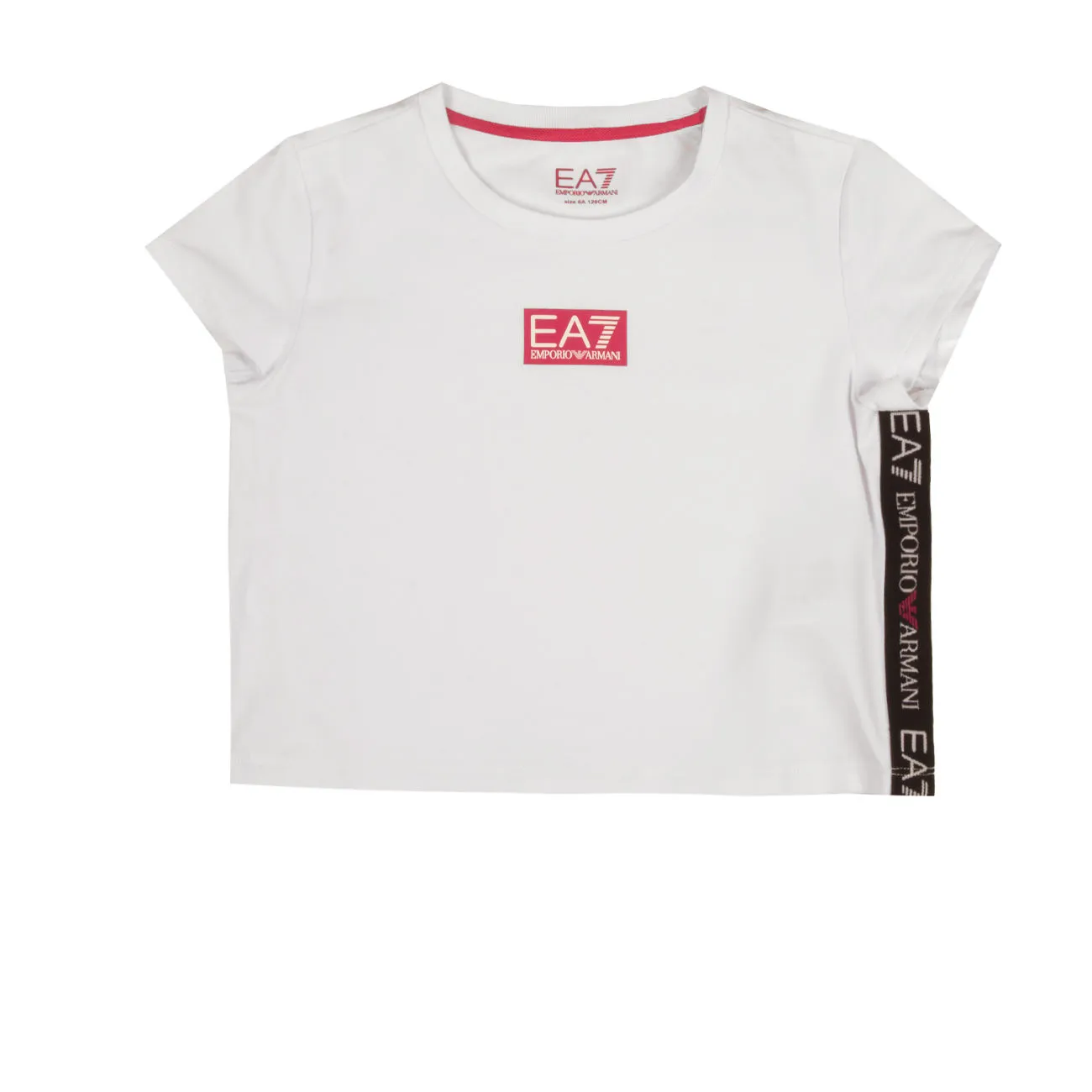 T-SHIRT MINI LOGO Bimbo White