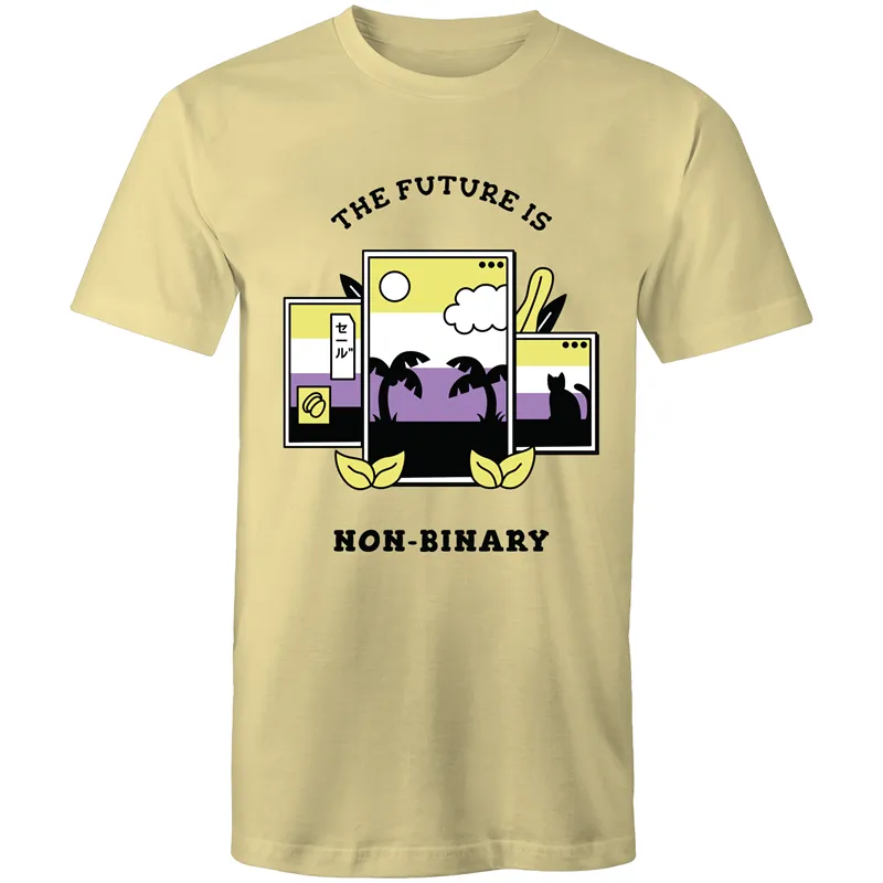 The Future is Non Binary Screens T-Shirts Unisex (NB010)