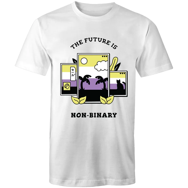 The Future is Non Binary Screens T-Shirts Unisex (NB010)