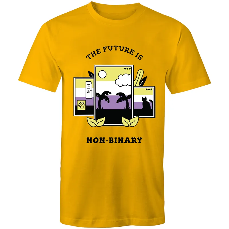 The Future is Non Binary Screens T-Shirts Unisex (NB010)