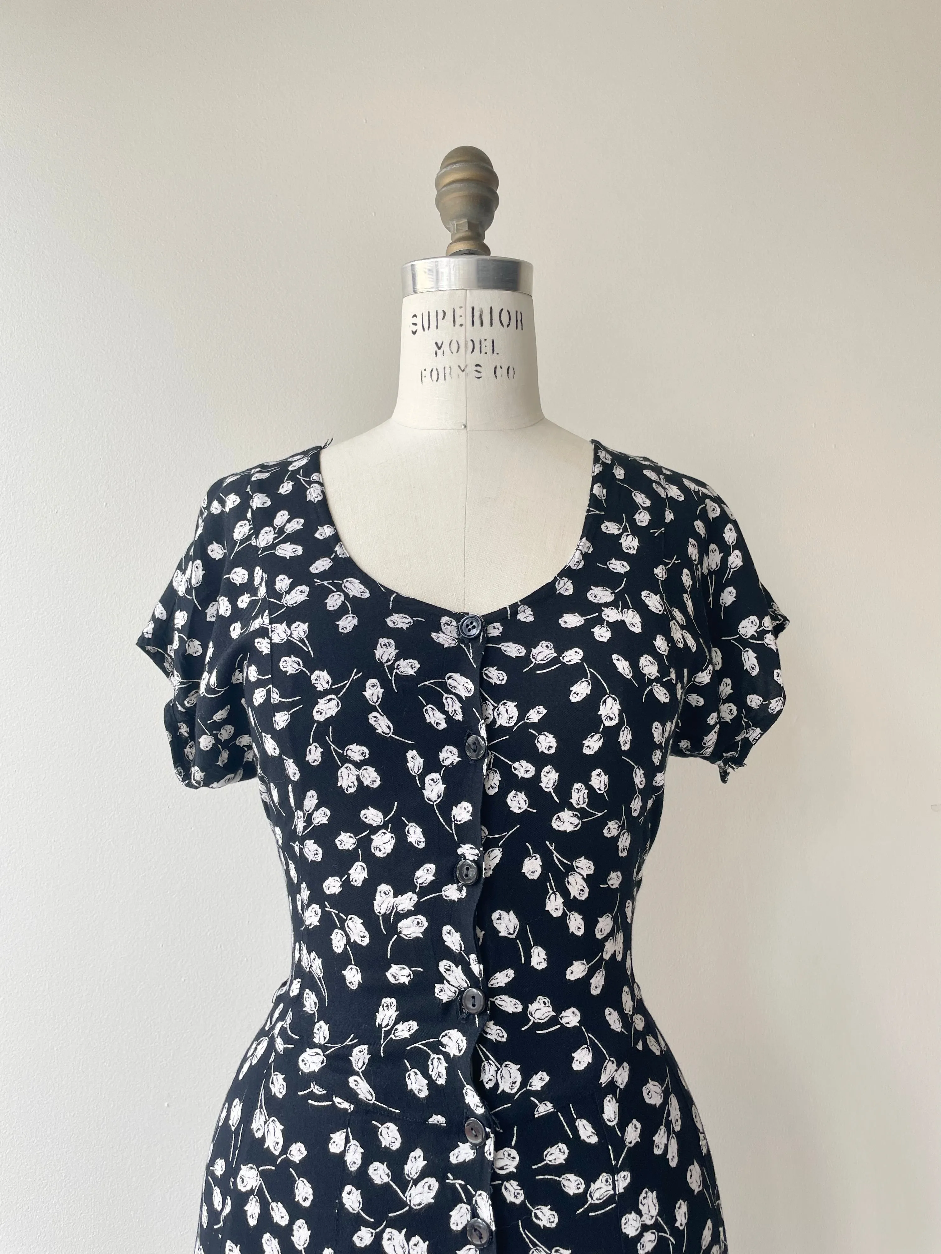 Throwing Roses Dress | 1990s