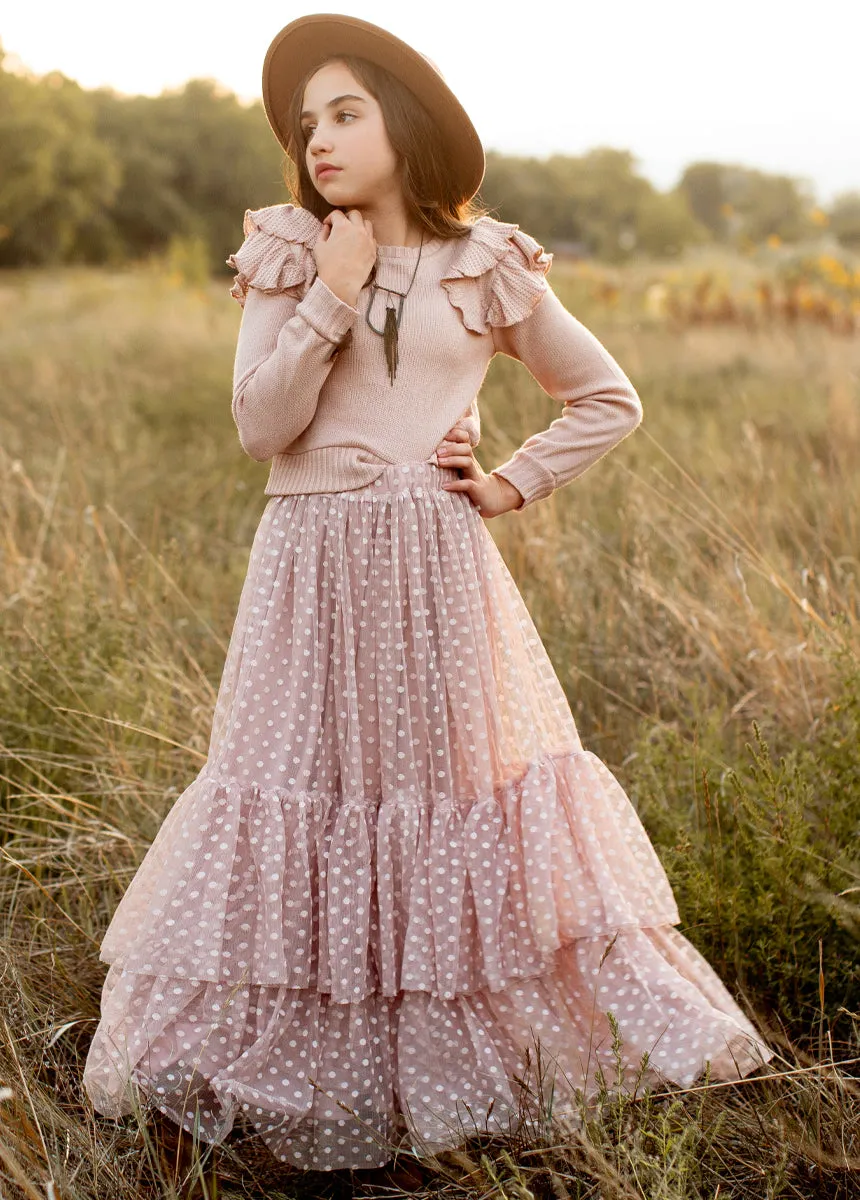 Tiegan Sweater in Blush