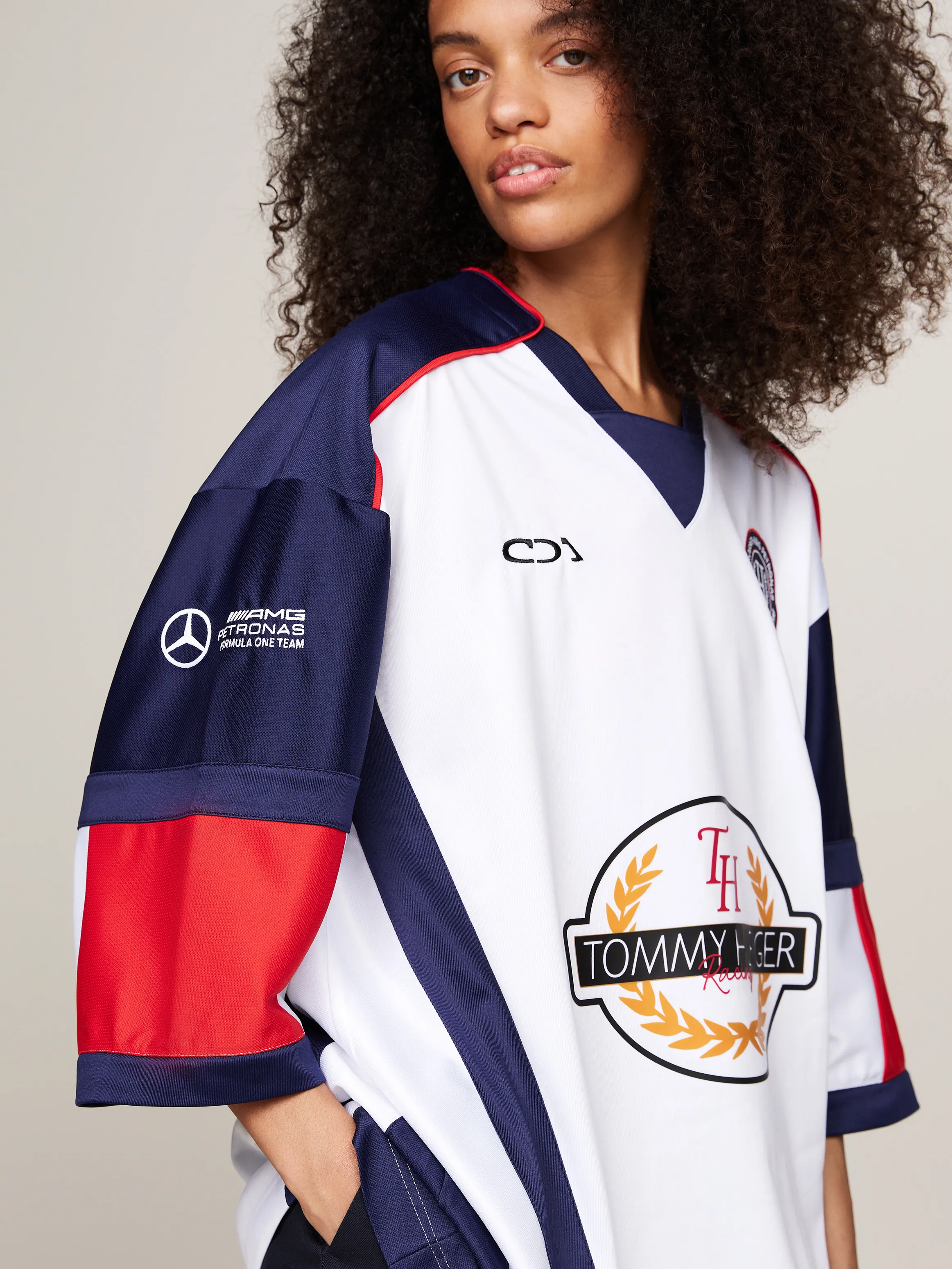 Tommy x Mercedes F1 x CR Back Graphic Hockey Sweatshirt | Sweatshirts & Hoodies | Tommy Hilfiger