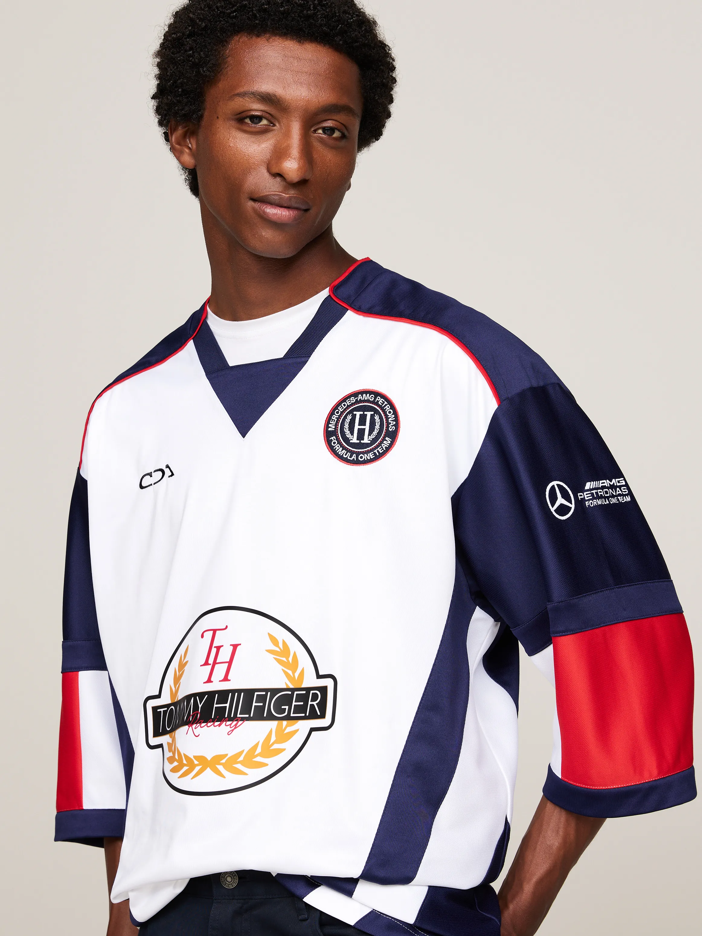 Tommy x Mercedes F1 x CR Back Graphic Hockey Sweatshirt | Sweatshirts & Hoodies | Tommy Hilfiger