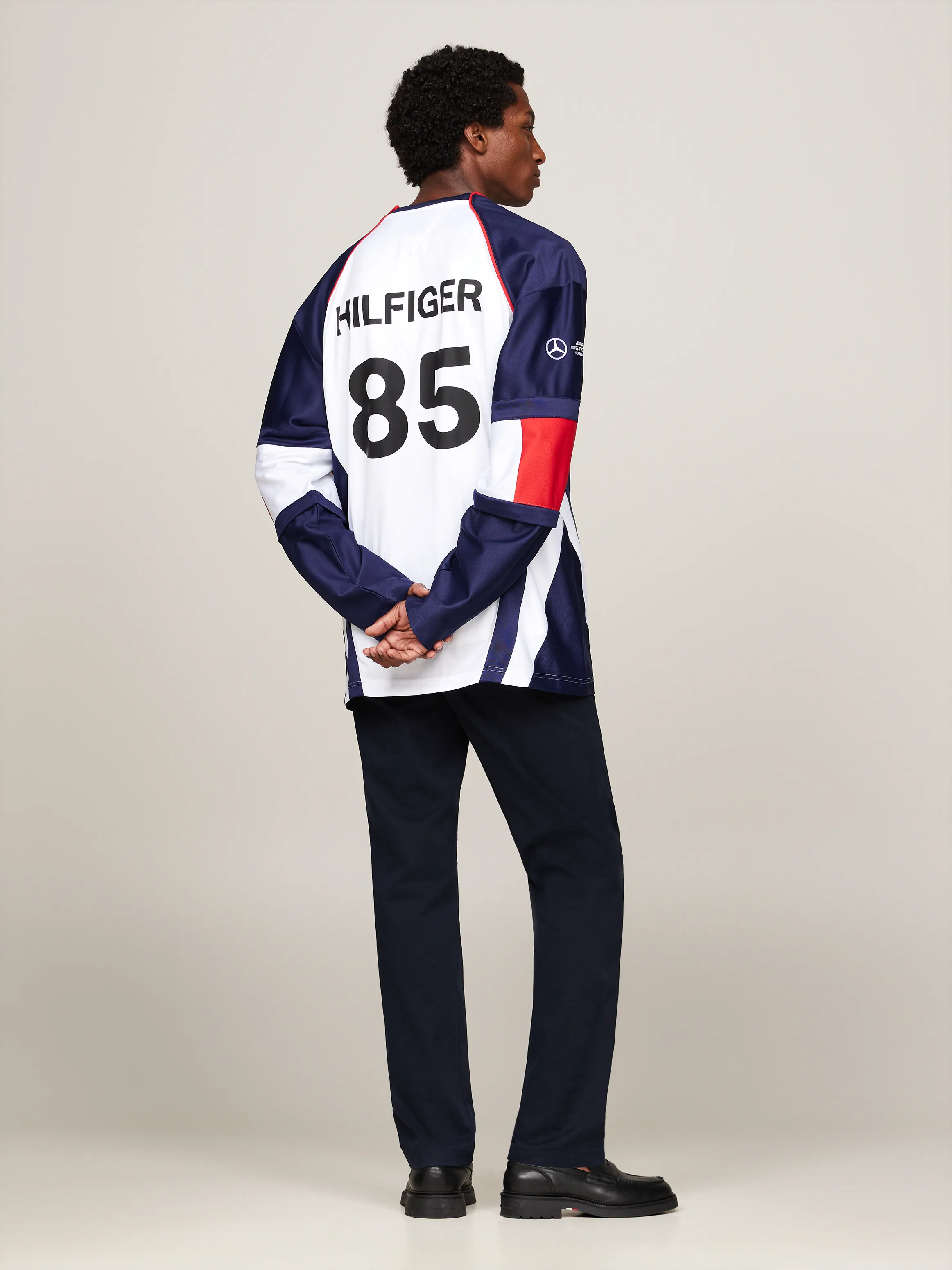 Tommy x Mercedes F1 x CR Back Graphic Hockey Sweatshirt | Sweatshirts & Hoodies | Tommy Hilfiger