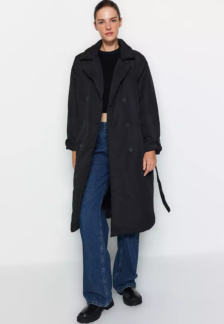 Trendyol Long Sleeves Longline Coat