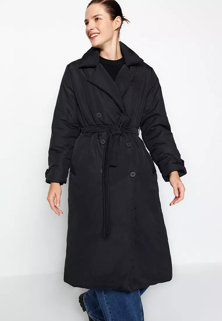 Trendyol Long Sleeves Longline Coat