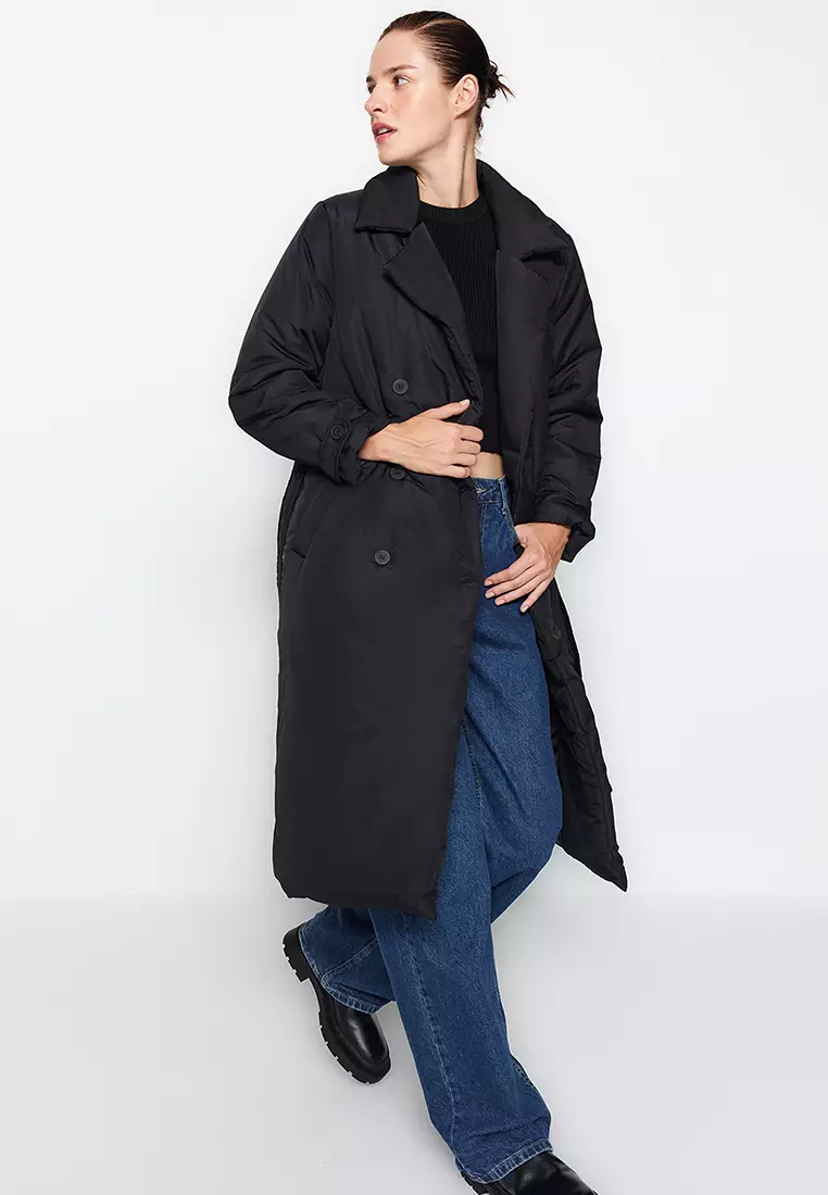 Trendyol Long Sleeves Longline Coat