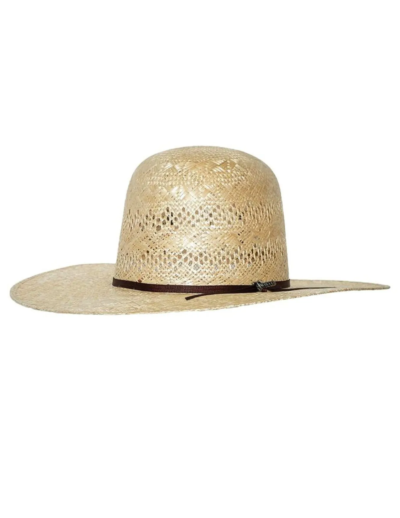 Twister Mens Sisal Open Crown Hat