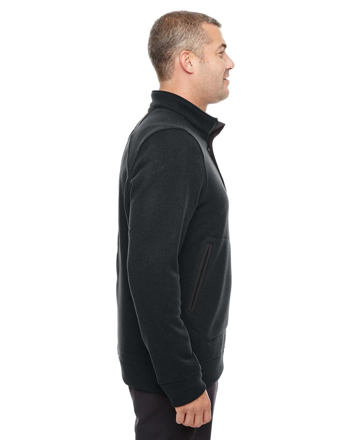 Under Armour Elevate Quarter Zip Sweater Black 1259101