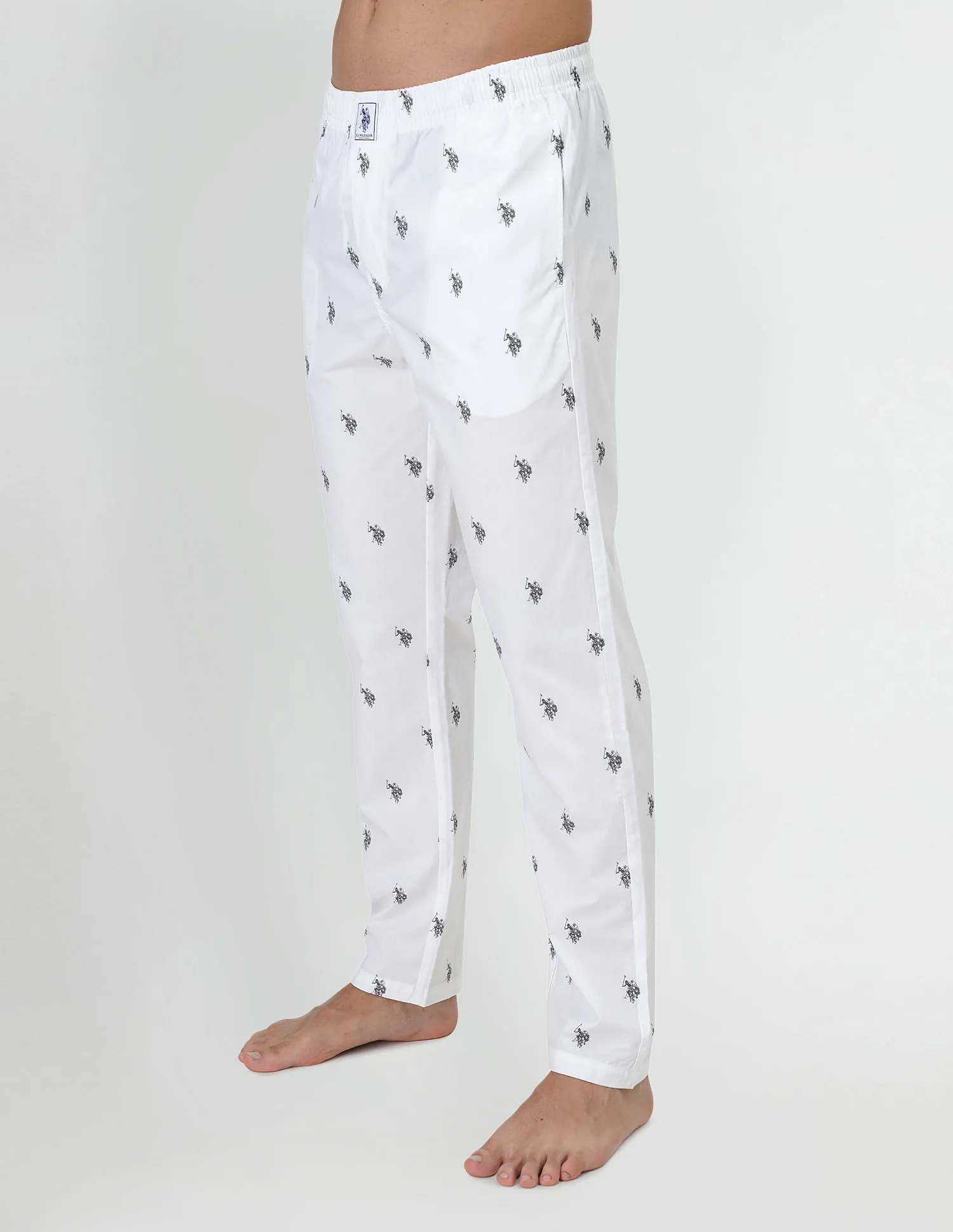 USPA Innerwear Signature Logo Print Cotton Lounge Pants - Pack Of 1