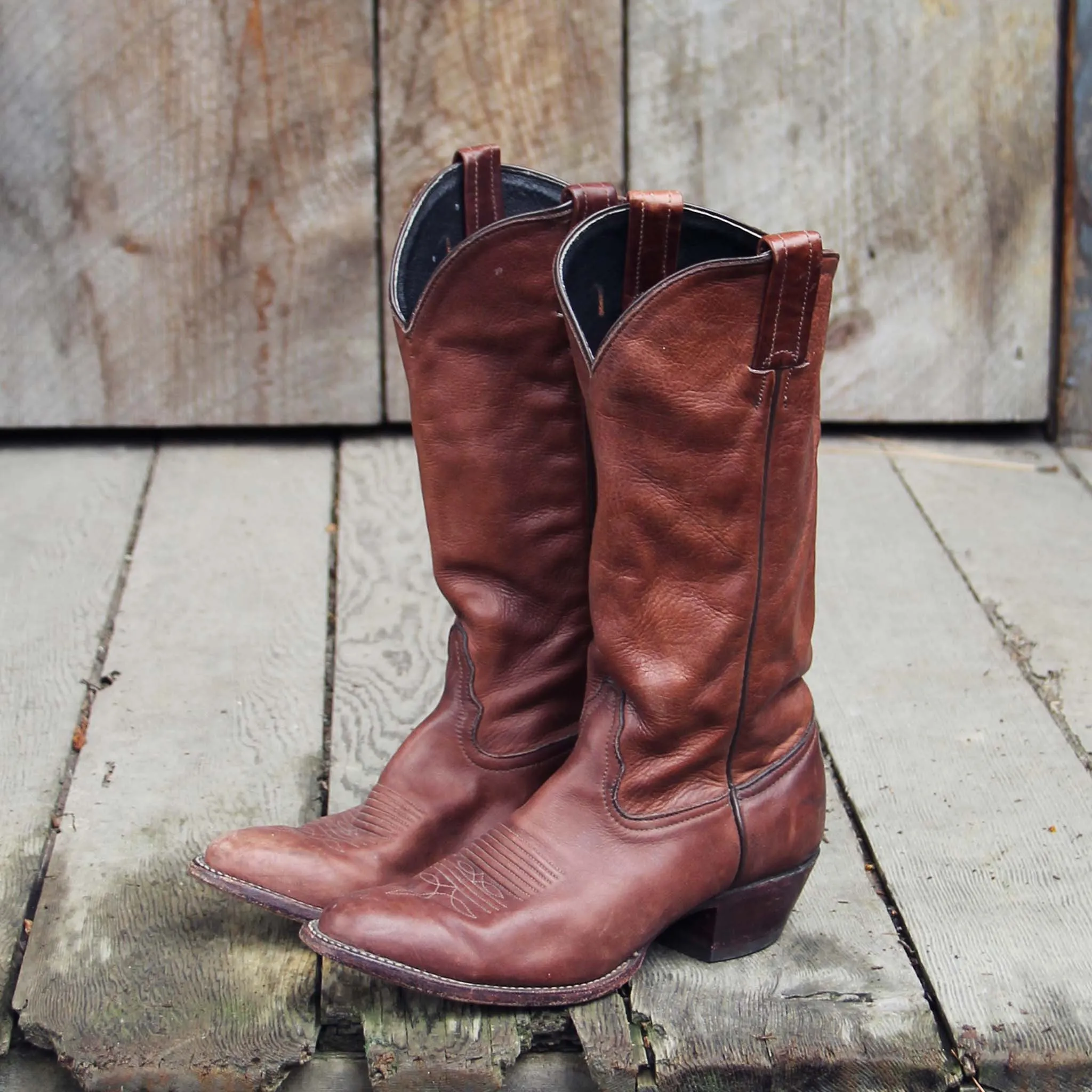 Vintage Oak Boots