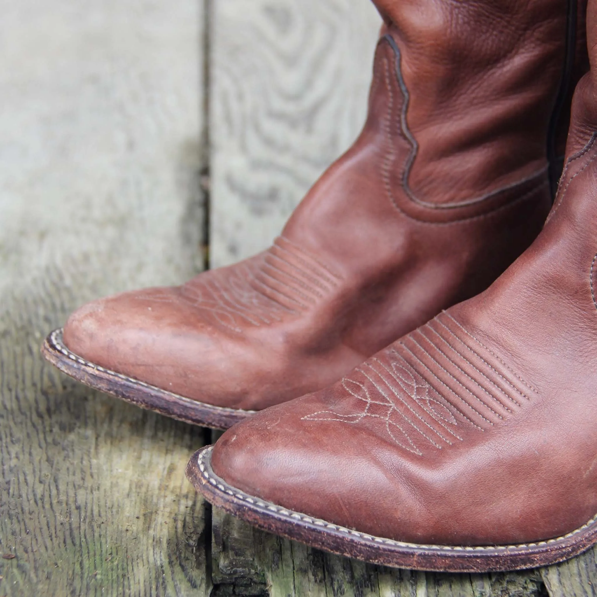 Vintage Oak Boots