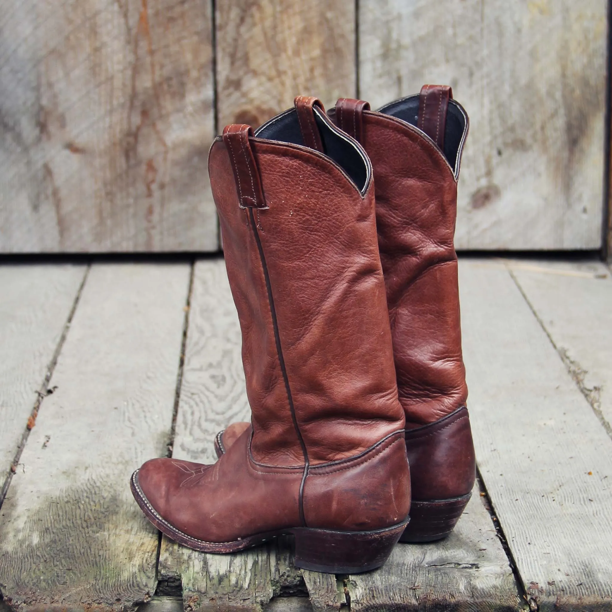 Vintage Oak Boots