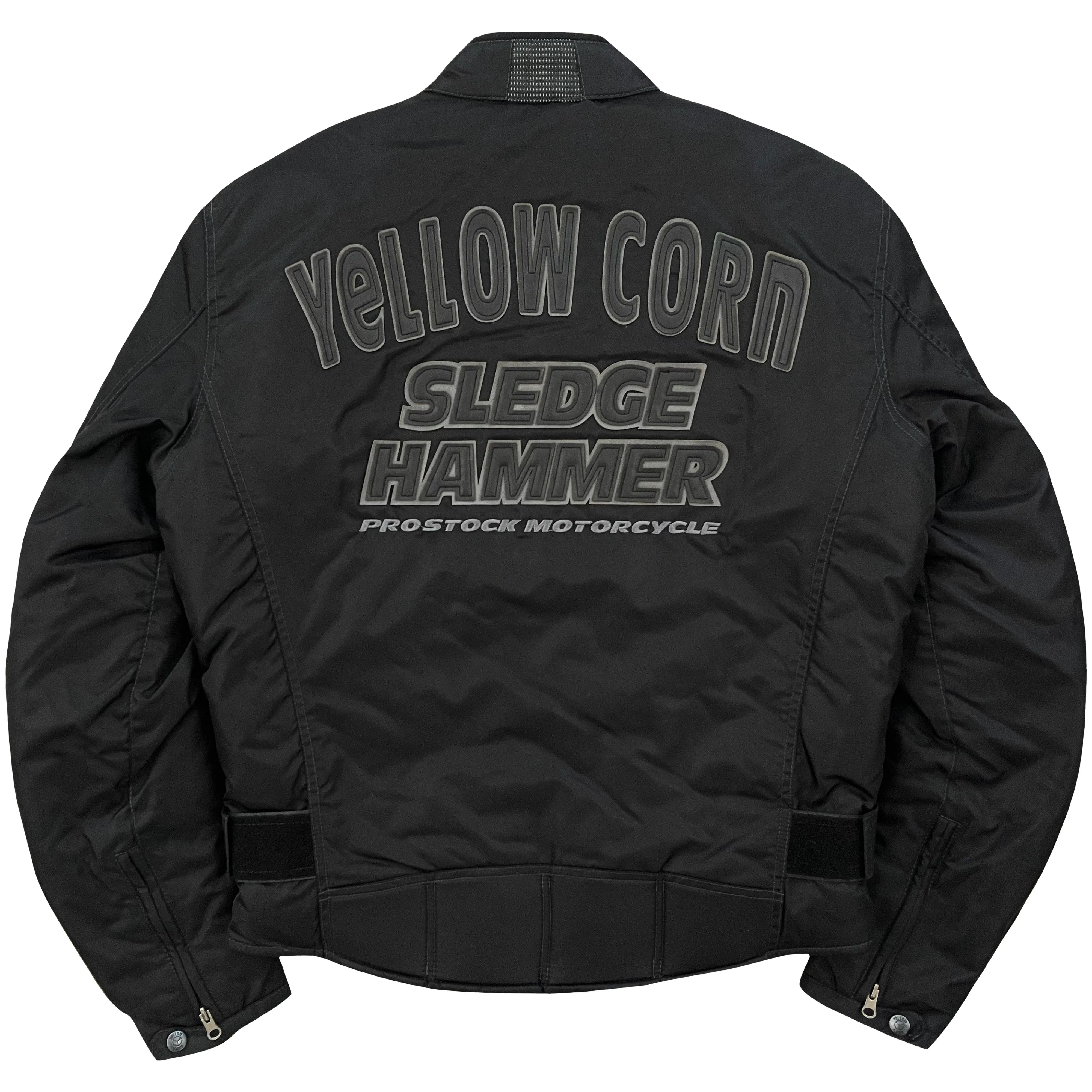 Yellow Corn Motorcycle Racer Jacket - M/L