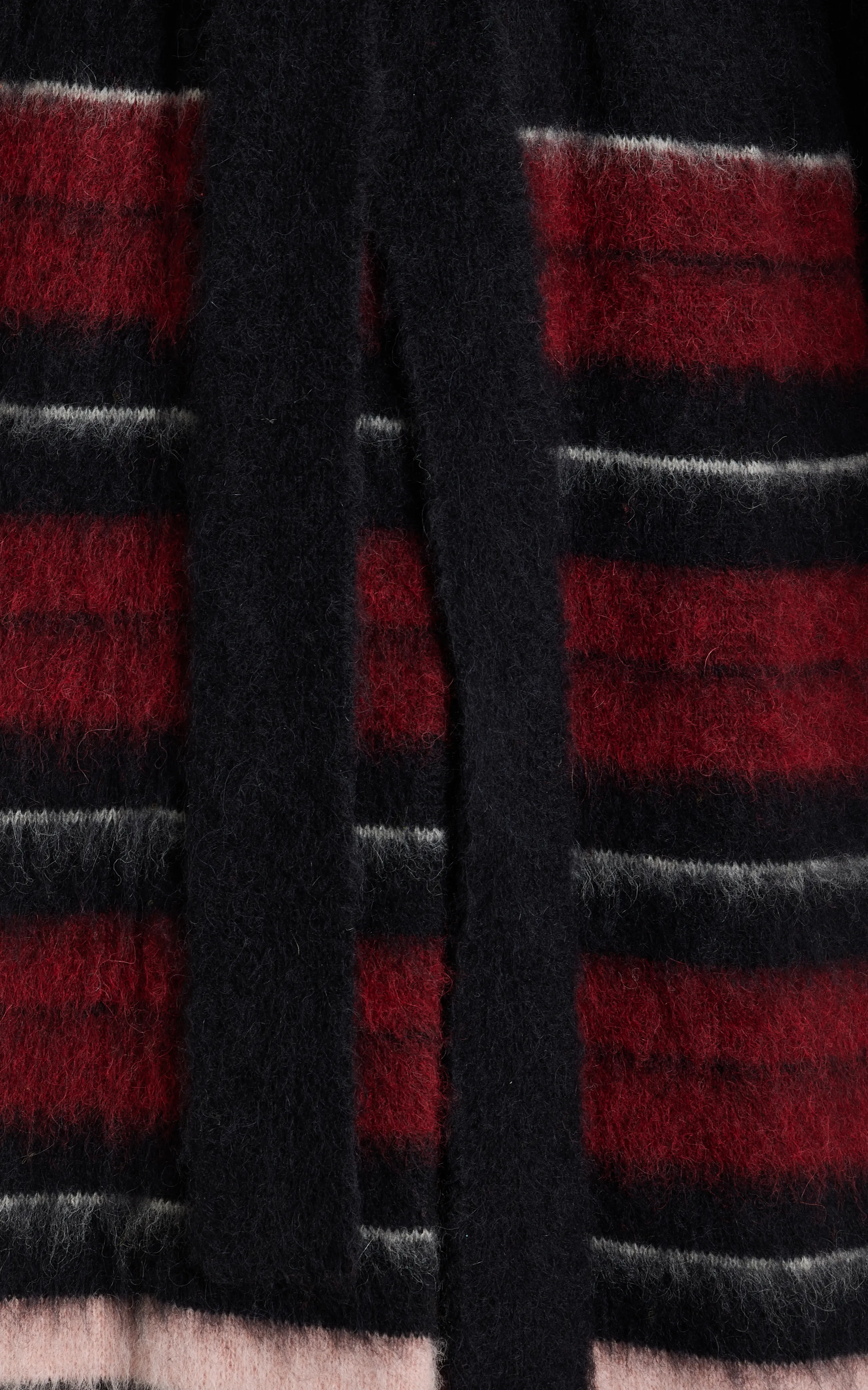 ZANKOV Justin Brushed Mohair-Alpaca Coat